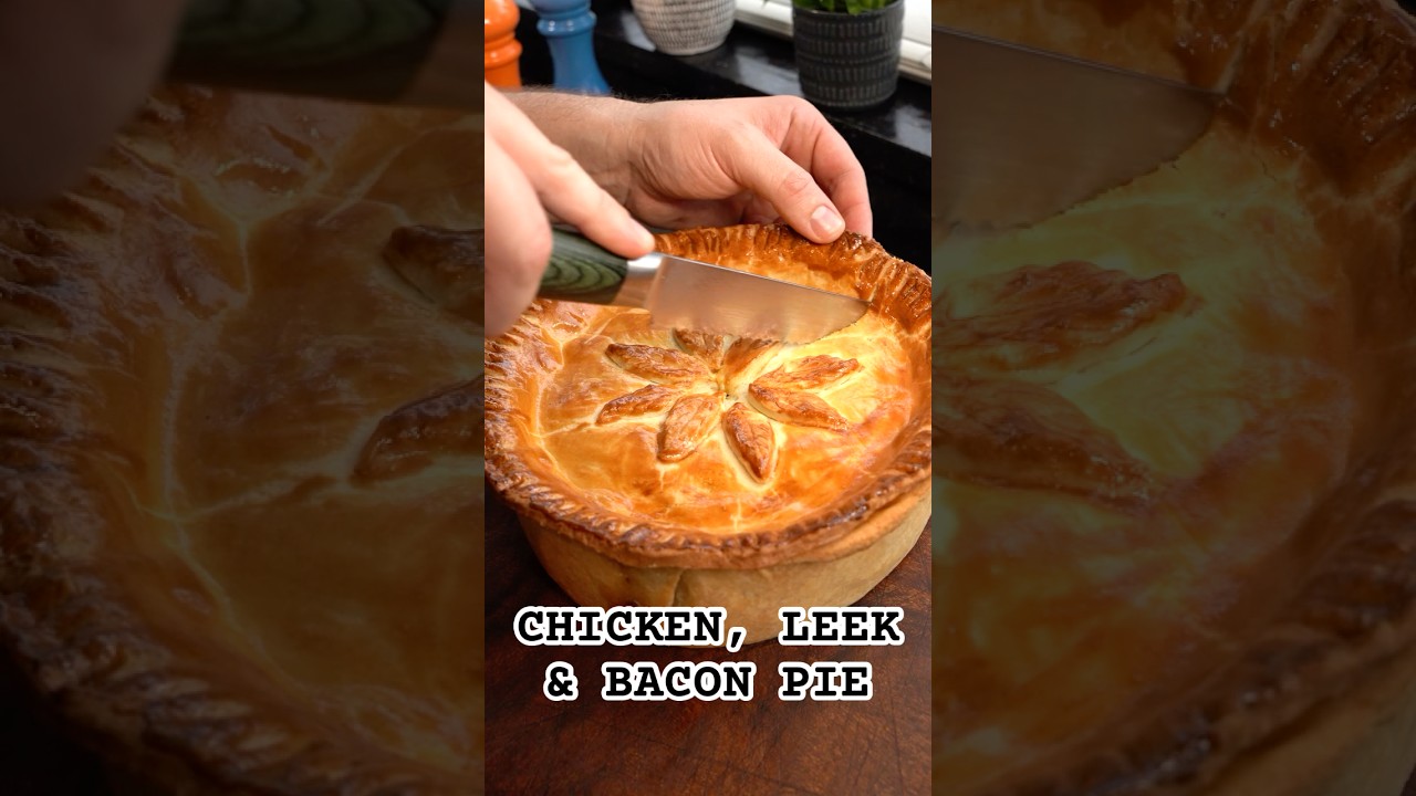 Chicken, Leek & Bacon Pie - Pub Grub, Episode 18 - Comfort Food at Its BEST!