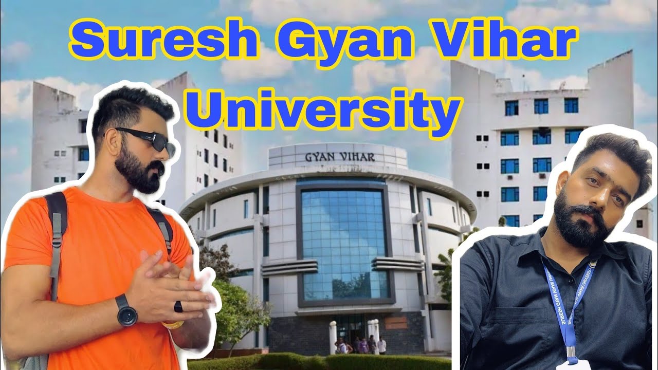 My College Tour || Suresh Gayan Vihar University Jaipur || My college Life