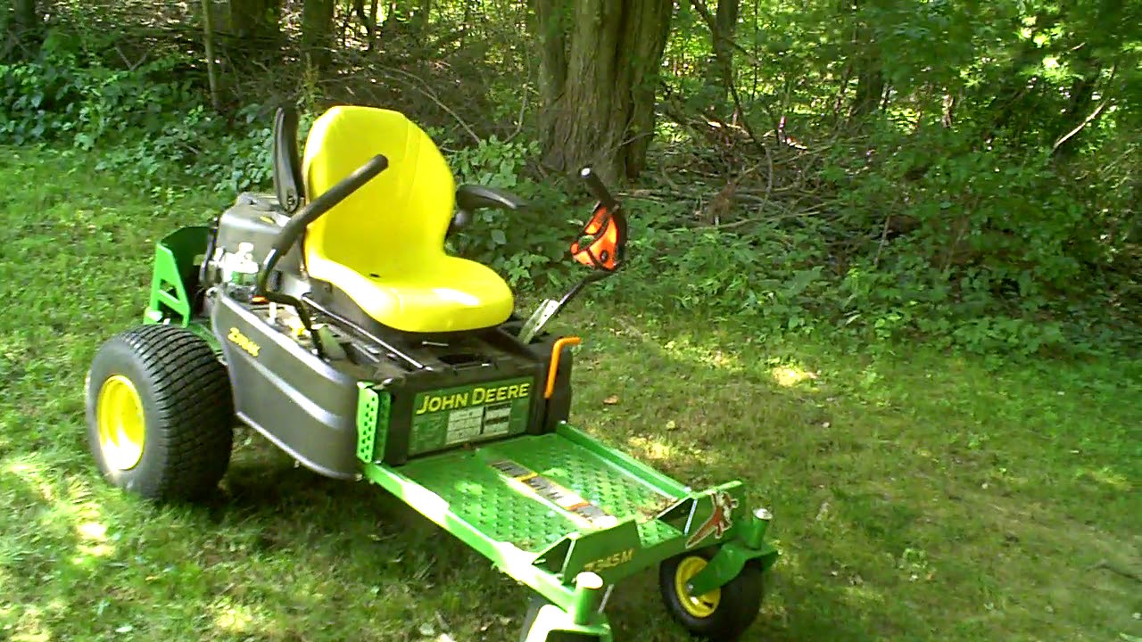 john deere zero turn z345m...