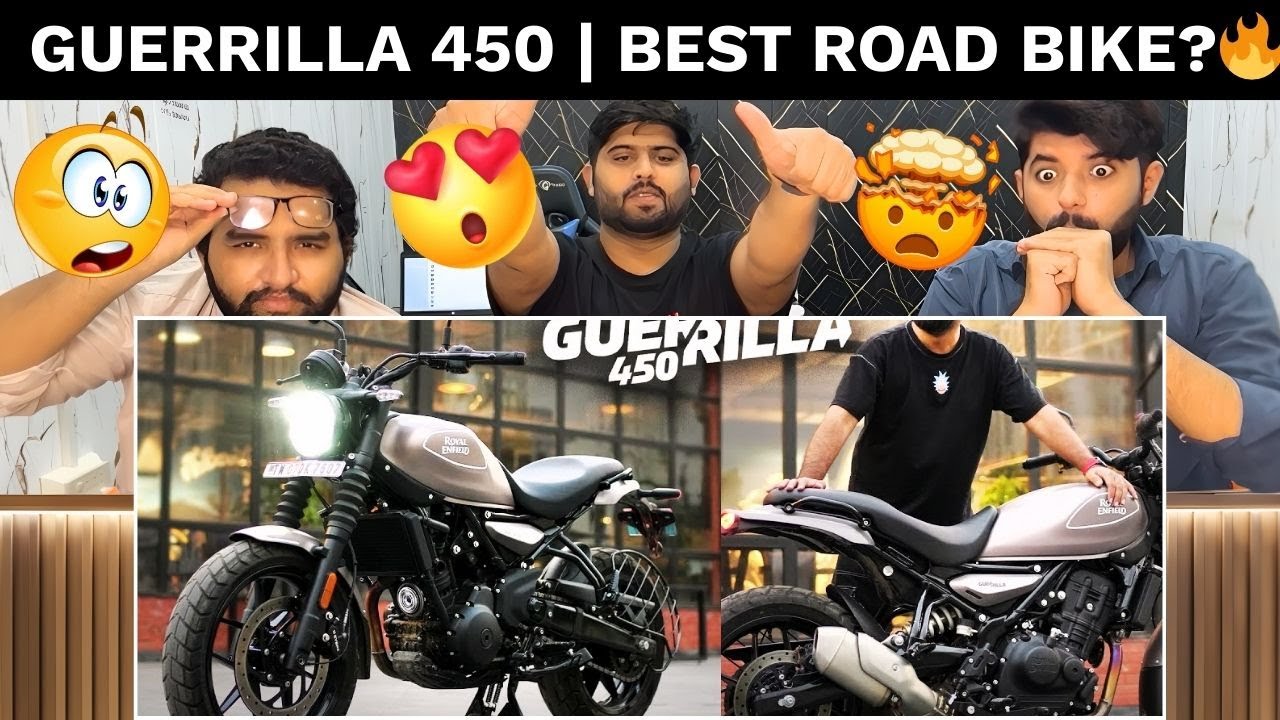 Reaction On Royal Enfield Gorilla 450 | ये बाइक नहीं रॉकेट! | Pakistani Reaction 🔥