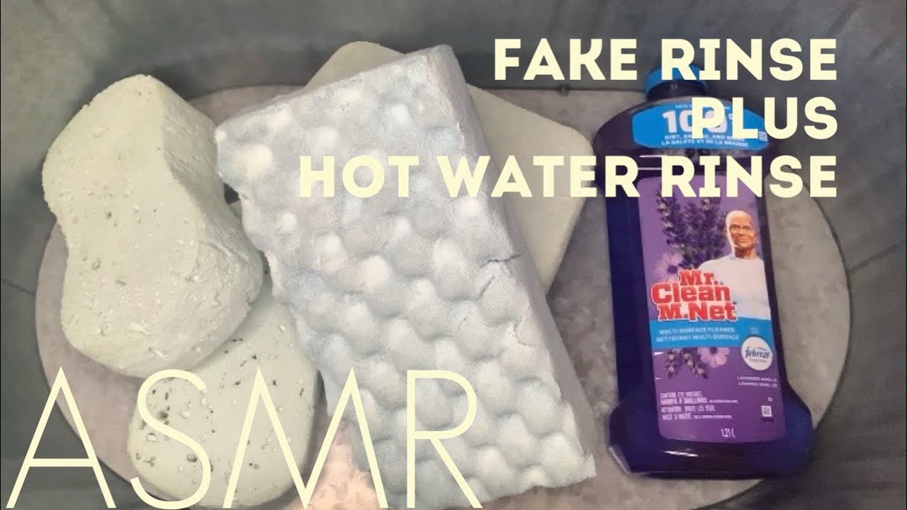 Fake Rinsing PLUS Hot Water Rinsing