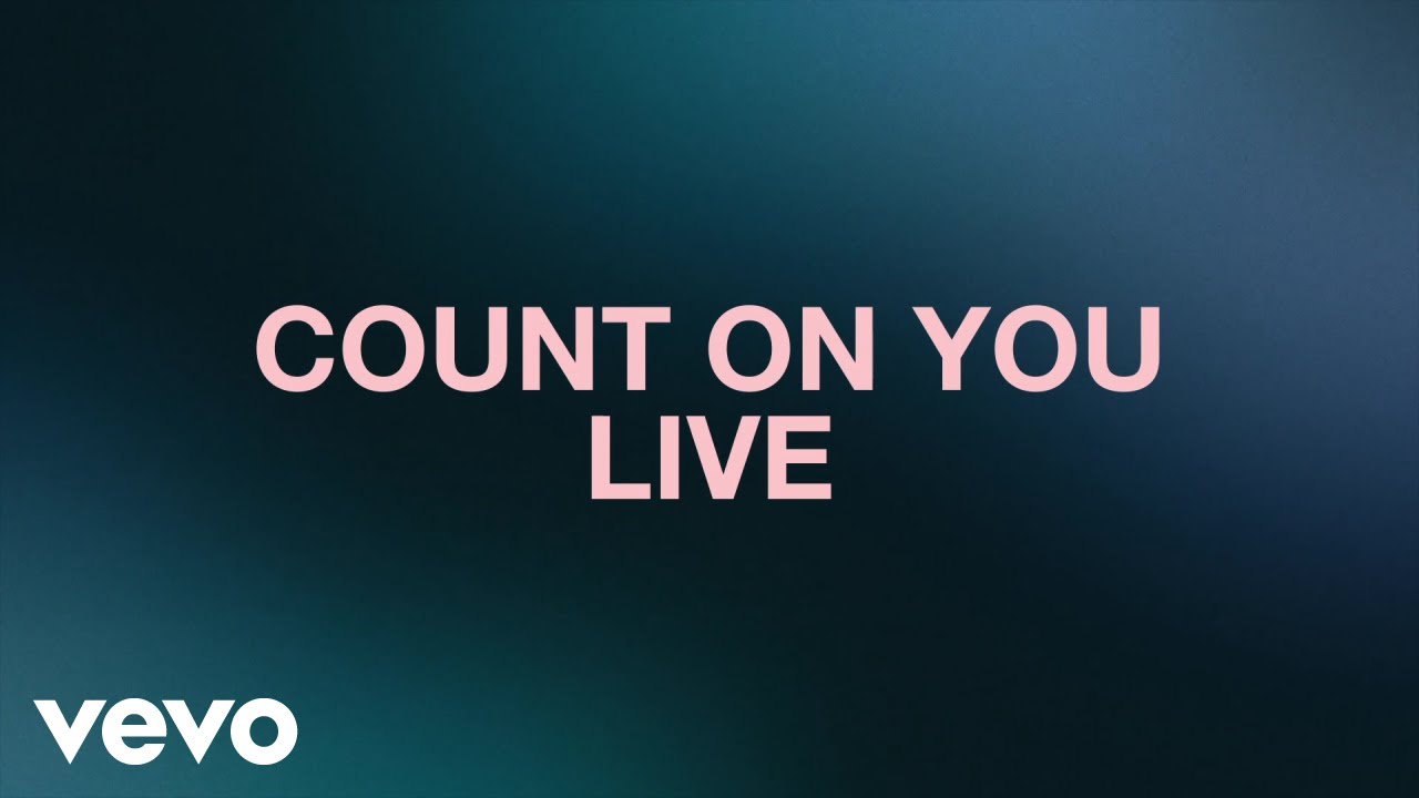 Pat Barrett - Count On You (Live) (Official Lyric Video)