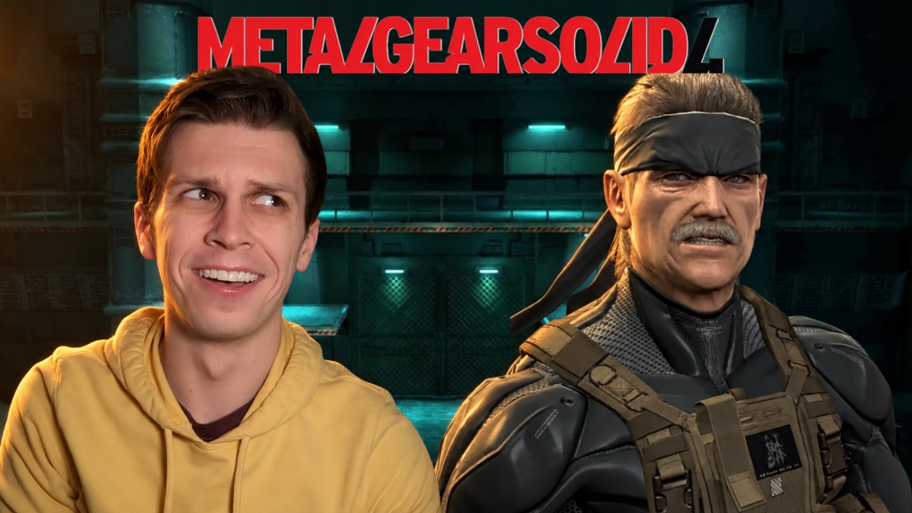 Я попробовал Metal Gear Solid 4. Это взорвало мне мозг.