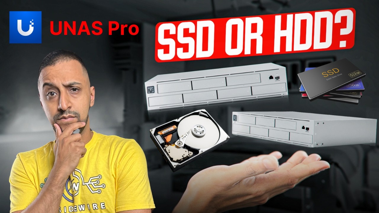 Ubiquiti UNAS Pro Speed Test: SSD vs. HDD Performance Comparison