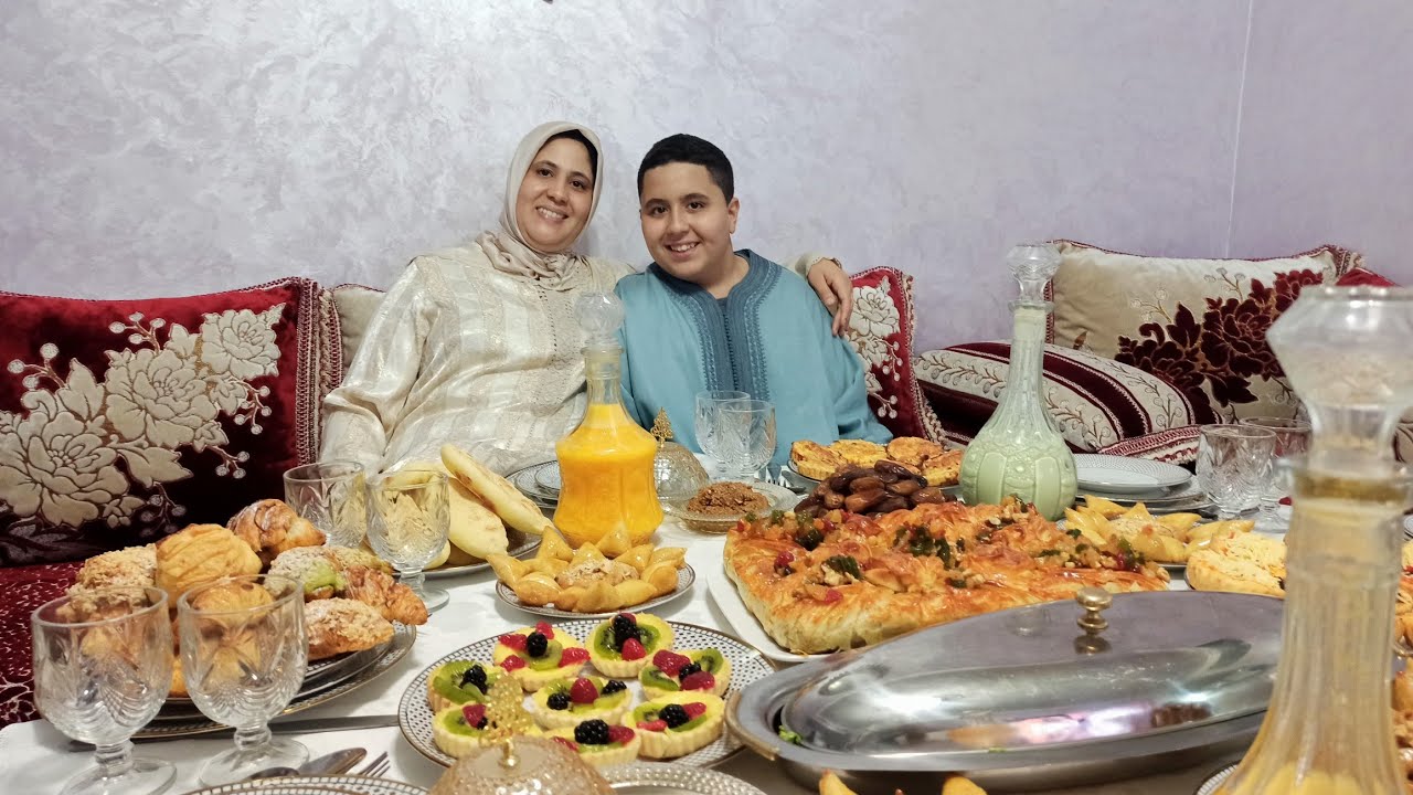 اجيو تشوفو اشنو حضرت  طبلة من الاول حتى الاخر بمناسبة اول صيام لولدي لرمضان و 6 ايام من شوال