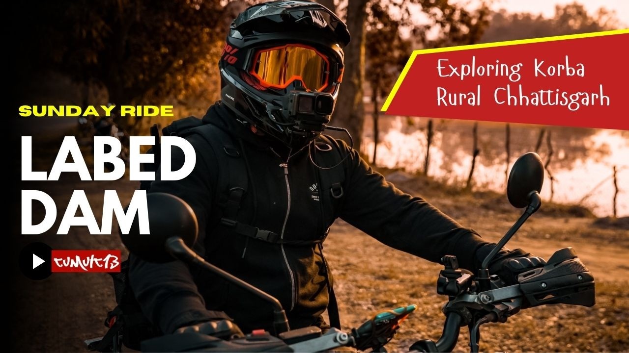 A short sunday ride to Labed dam, Korba, Chhattisgarh | Bikers of Chhattisgarh, India | 4K MotoVlog