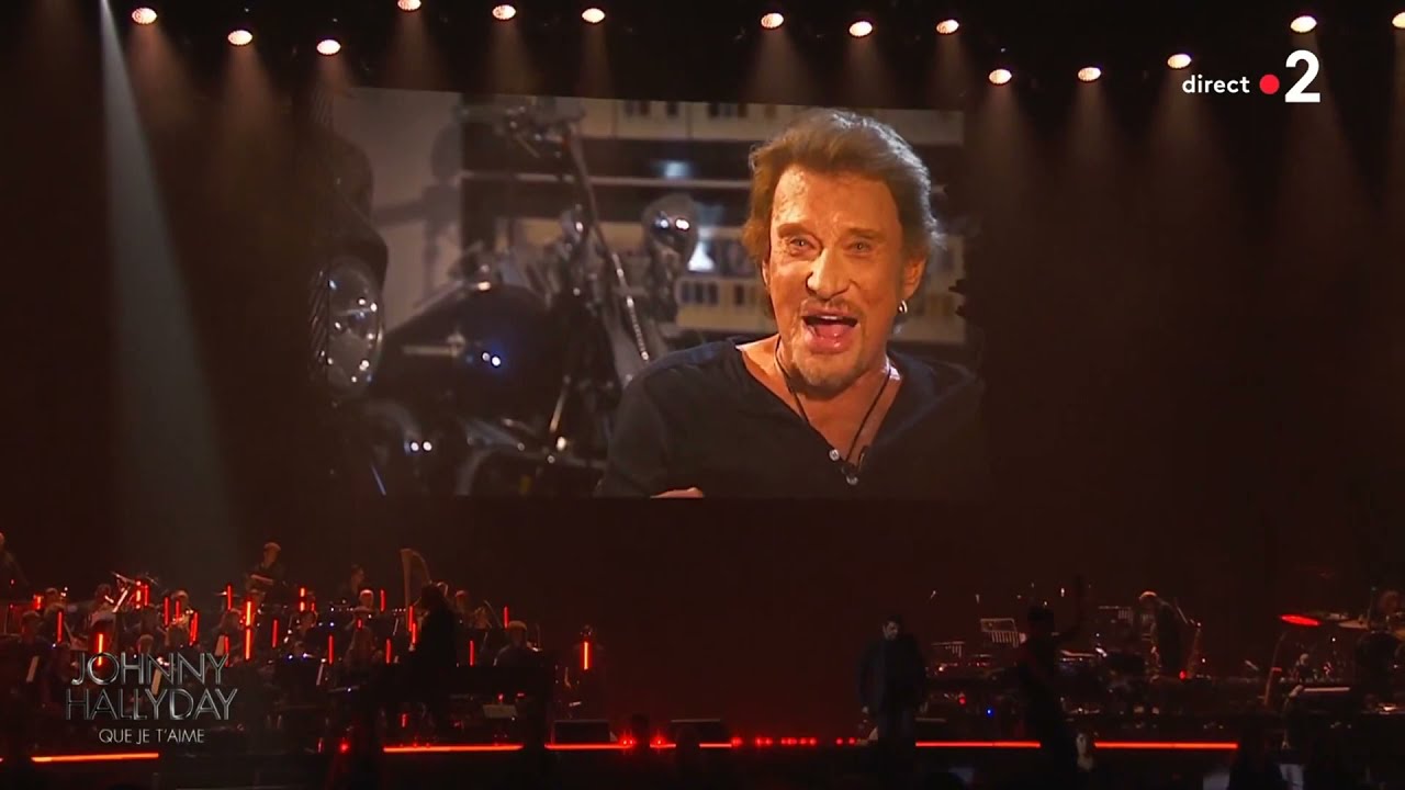 Johnny Hallyday Hommage "Que je t'aime"