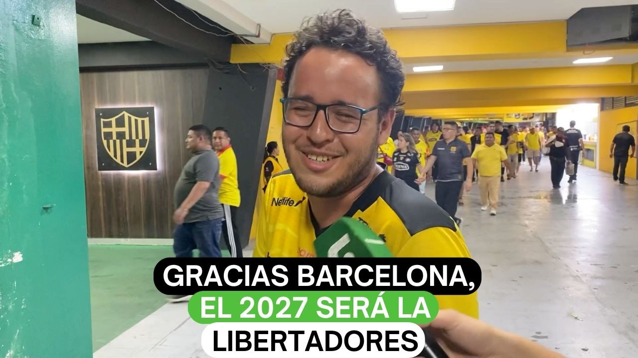 Gracias Barcelona, el 2027 será la Libertadores