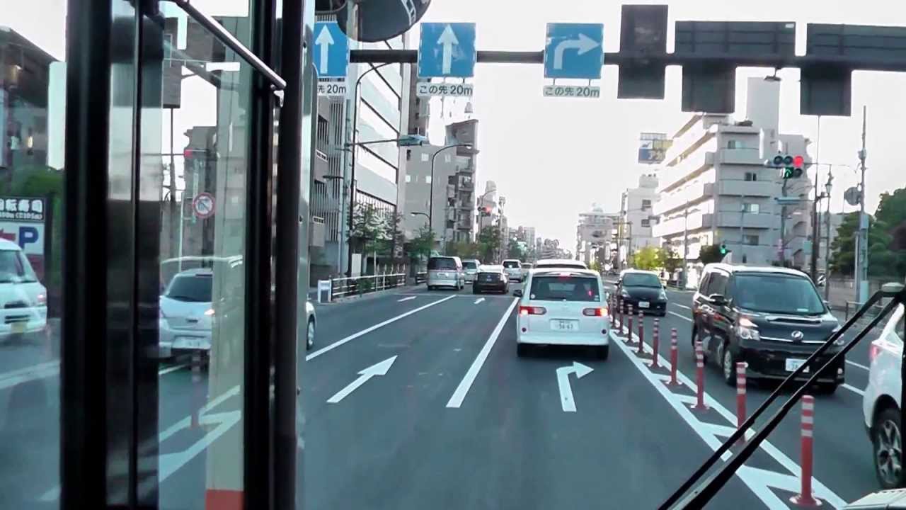 西武バス 練48 前面展望 練馬駅北口⇒練馬区役所⇒谷原二丁目⇒下屋敷⇒大泉学園駅北口
