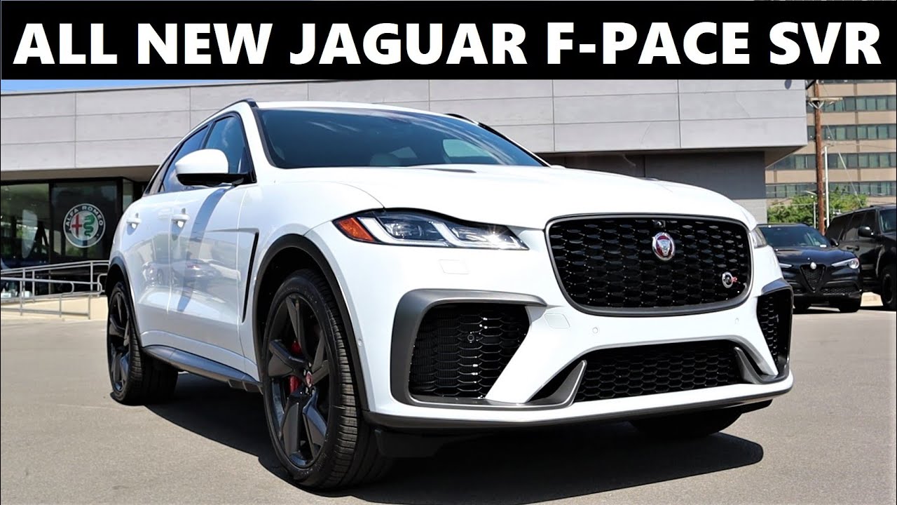 2021 Jaguar F-Pace SVR: What's New For The F-Pace SVR?