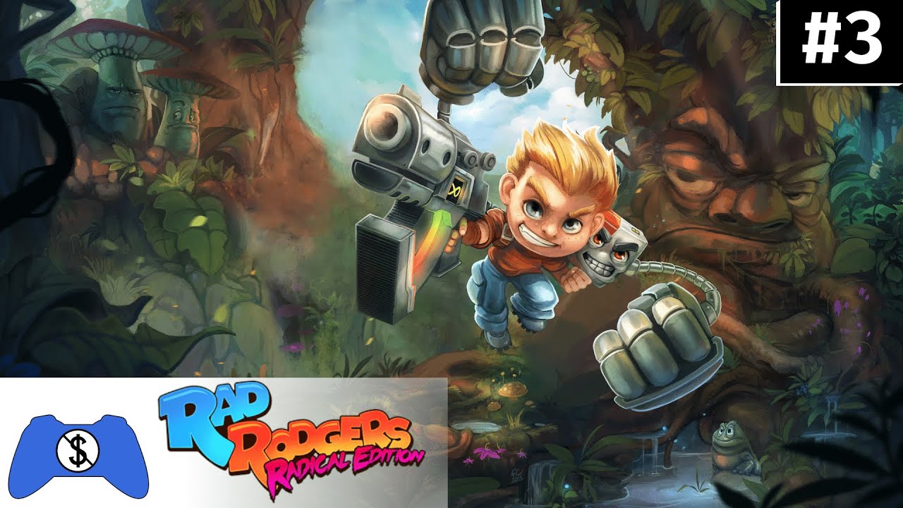 Rad Rodgers - Level 3: Cave of Shattered Trees - Full Gameplay