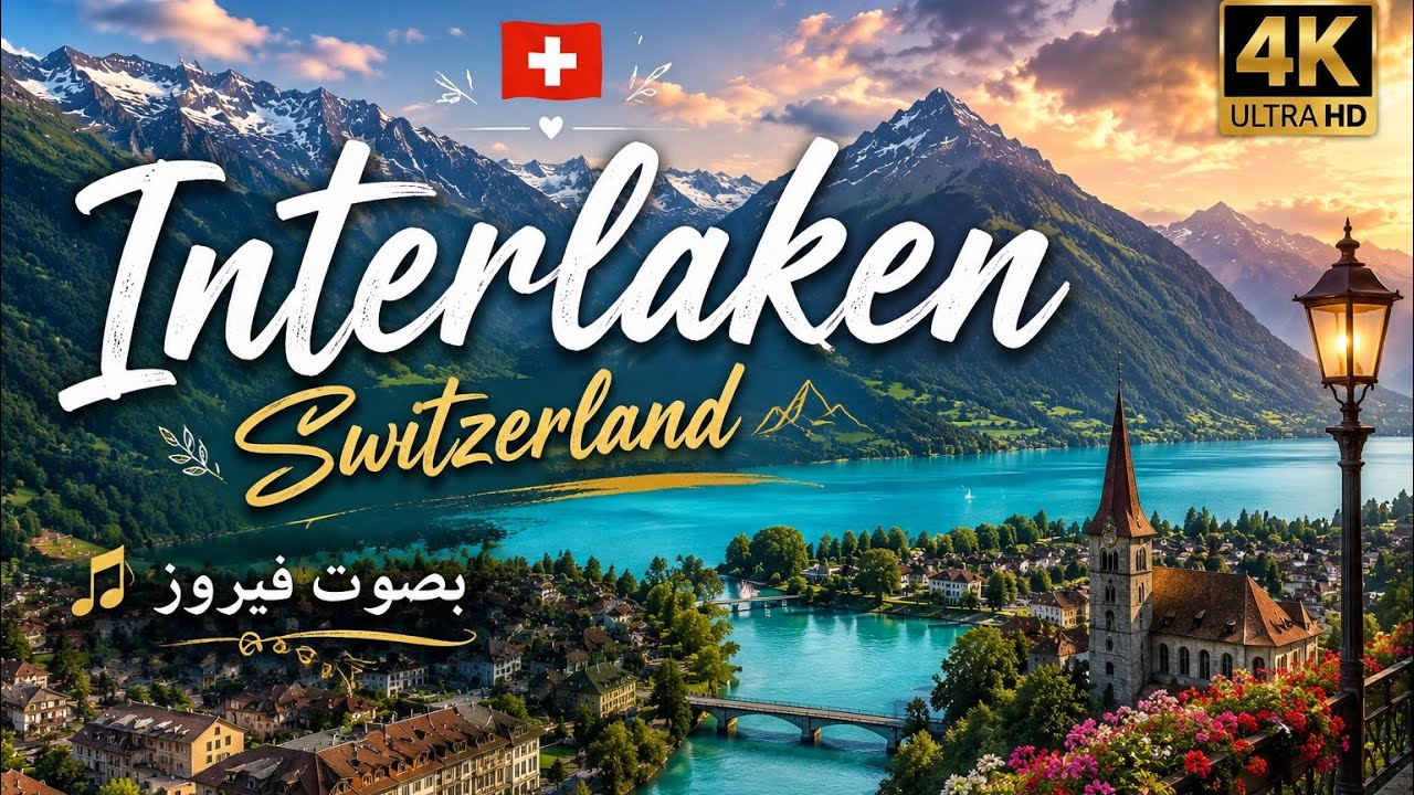 فيروزيات من سويسرا انترلاكن ـ 4K Fairouziat Interlaken Switzland 