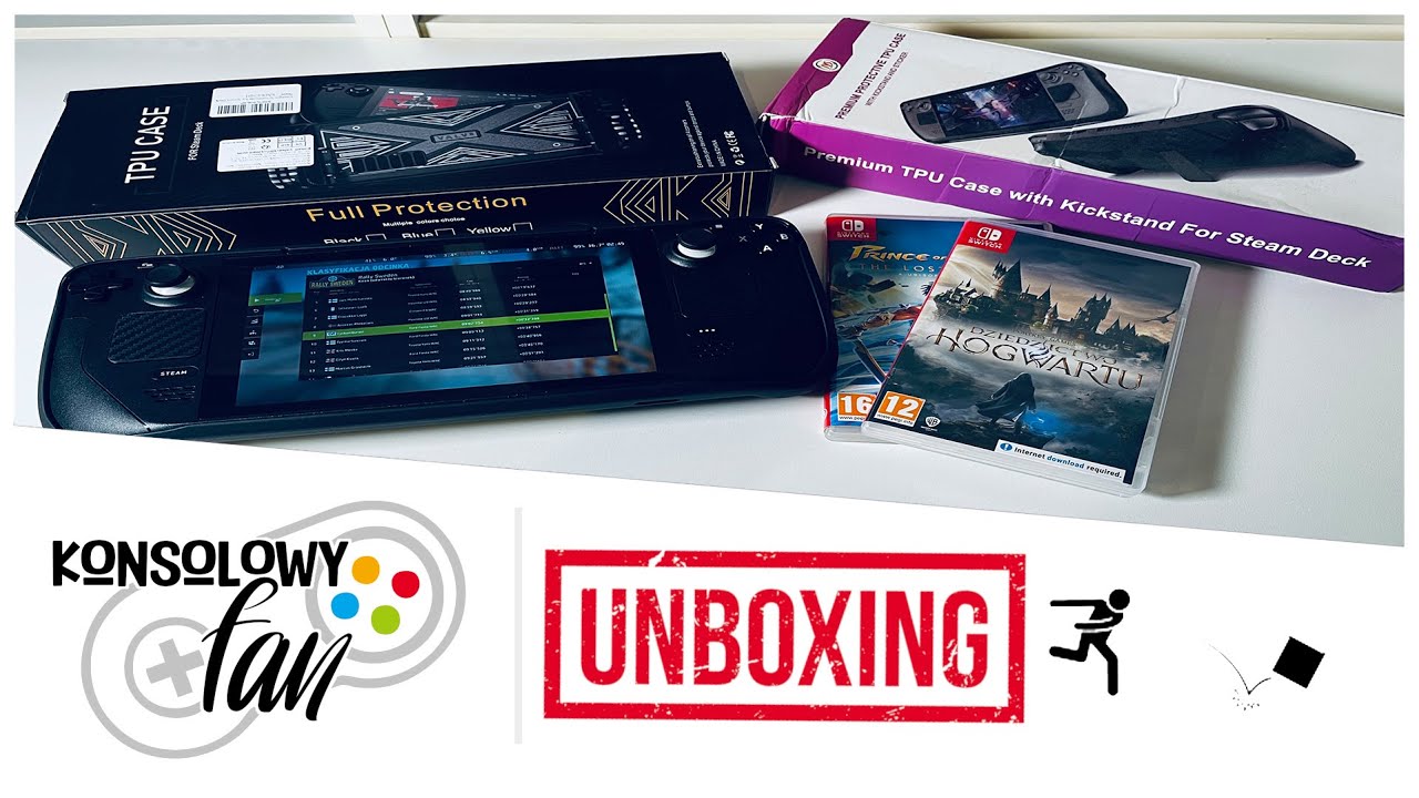 Nowe zakupy I Steam Deck i Gry na Switch 😉
