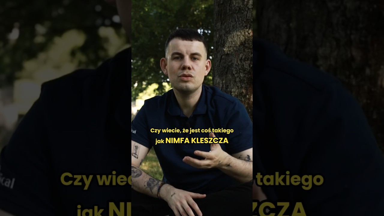 Tego kleszcza ciężko zauważyć! 😬 Czym jest NIMFA kleszcza? 🪳