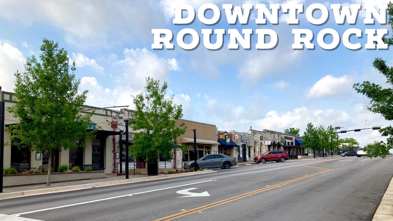 Downtown Round Rock || Walking Around Round Rock, Texas