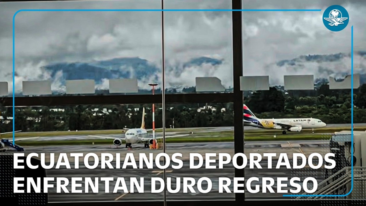 9 mil ecuatorianos deportados enfrentan un duro regreso a su país