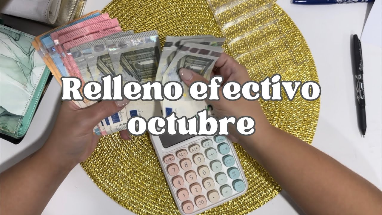 Rellenamos el efectivo de octubre ❤️