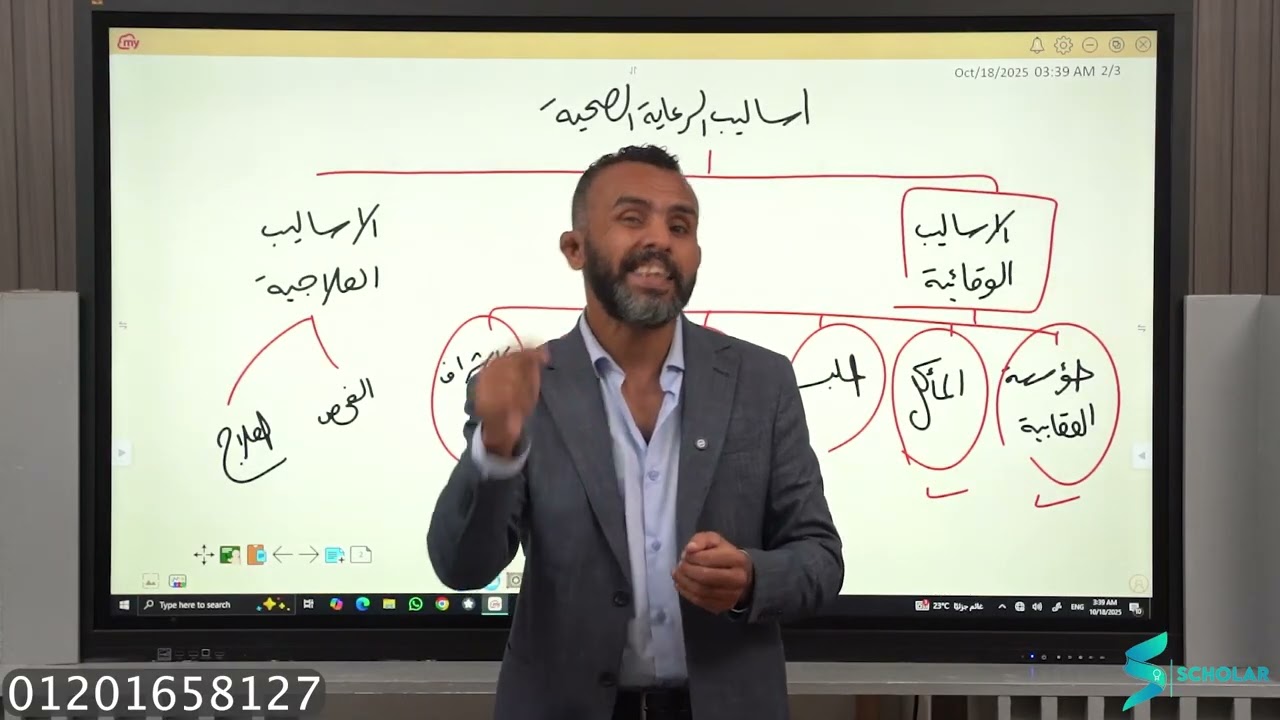 علم العقاب - س١٩ : اساليب الرعاية الصحية - أ/ فرج ناجي 