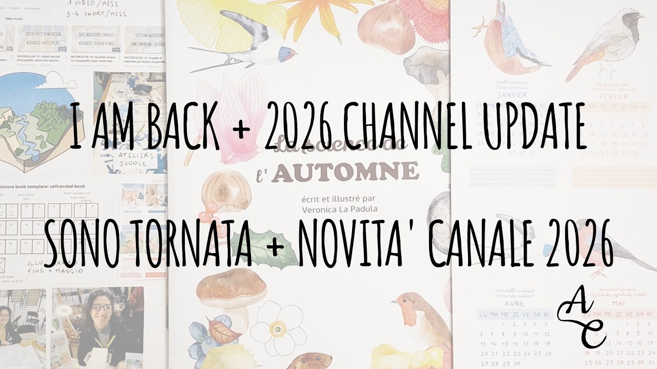 Ritorno.su Youtube con nuovi progetti di illustrazione #backonyoutube #illustration #watercolor 