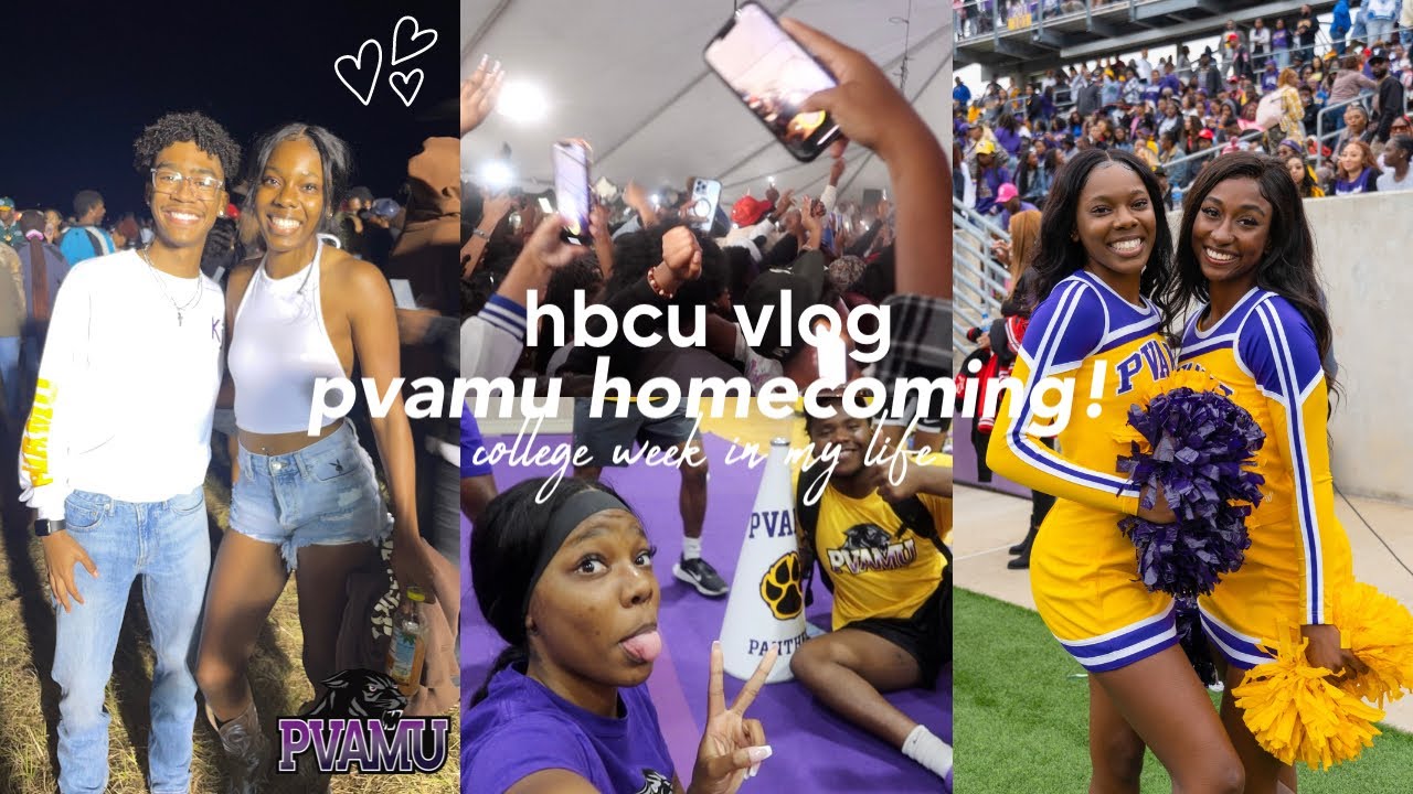 Видеоблог hbcu: PVAMU Homecoming 2022! Футбольный матч, вечеринки, концерт, занятия, с моими друз...