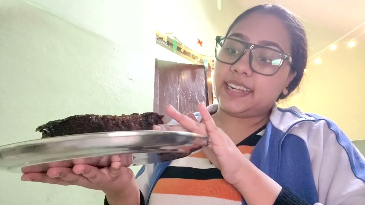 Cozy Christmas vlog | hibernating in my room, baking cake and enjoying mundane moments