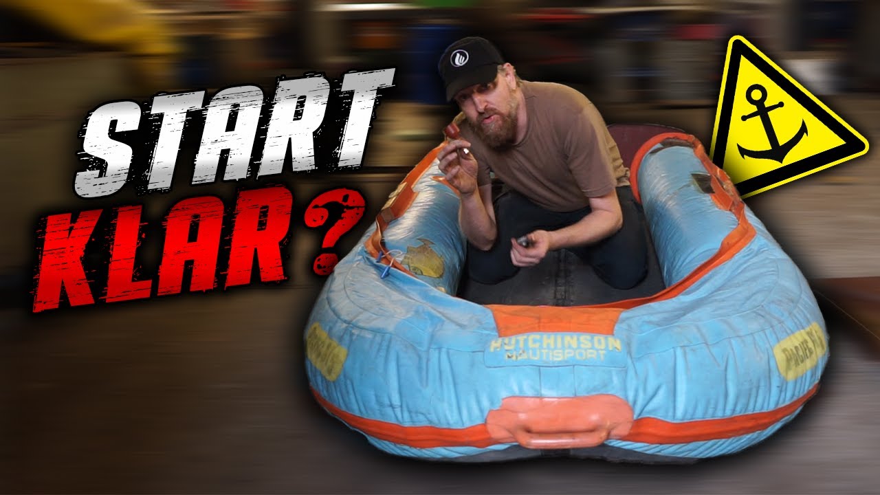 KANN ICH INS WASSER? 😅 LETZTE VORBEREITUNGEN SIND GETROFFEN!  - SURVIVAL SCHLAUCHBOOT PROJEKT! #006