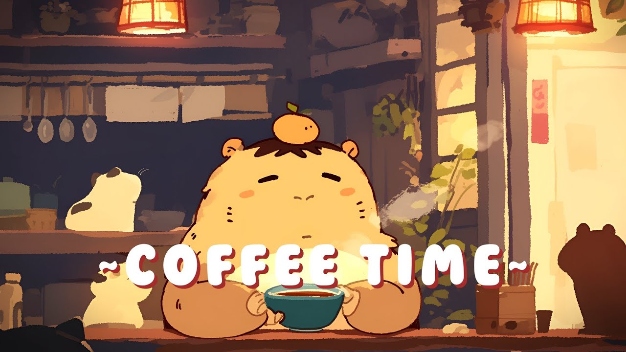 Capybara Beats & Lofi | Ambient Study Beats Mix 🦫 ✨ 🌙 | Background Music