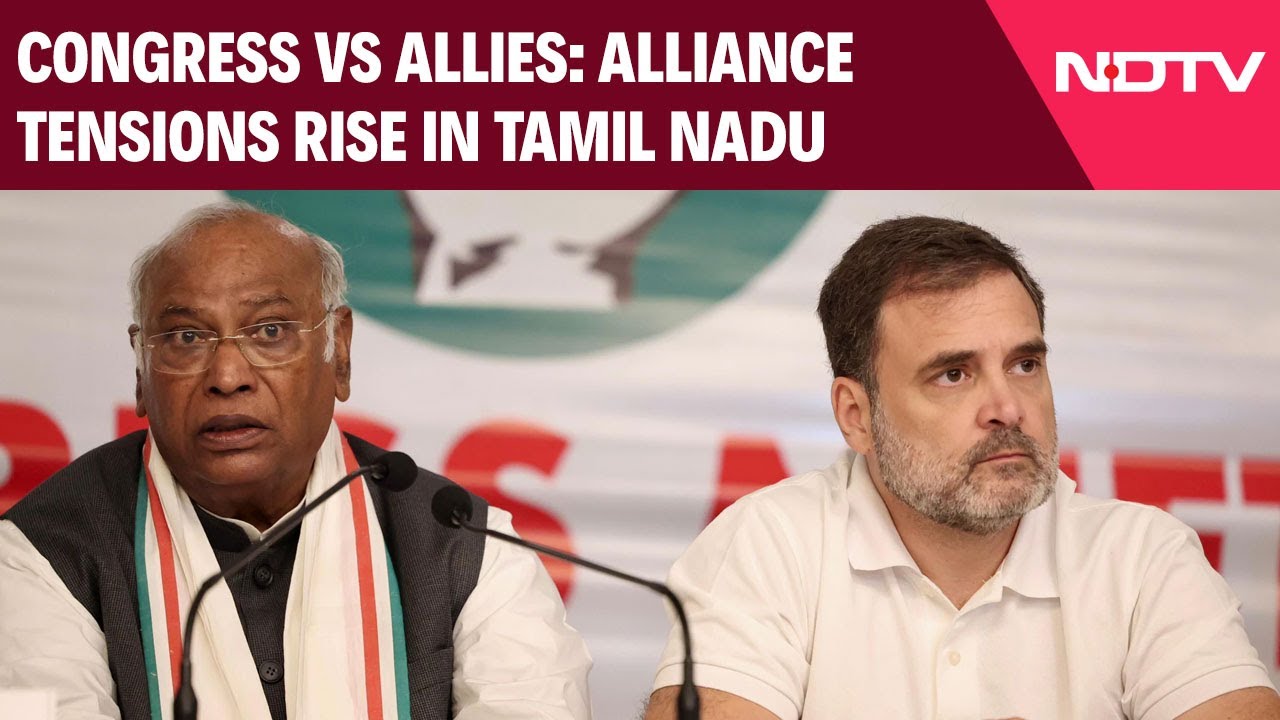 Cong Vs Allies | Congress vs Allies: Alliance Tensions Rise In Tamil Nadu