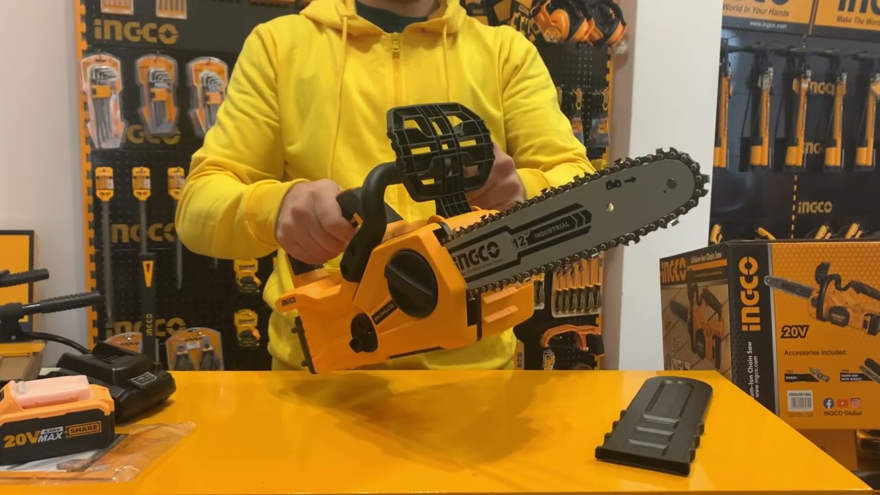 Акумуляторна ланцюгова пила серії P20S INGCO CGSLI201286