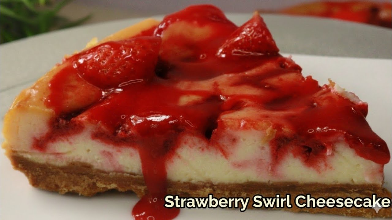 🍓 හරිම රස ස්ට්‍රෝබෙරි චීස් කේක් එකක් හදමුද?/cheesecake recipe sinhala!🍰/ baked cheesecake sinhala