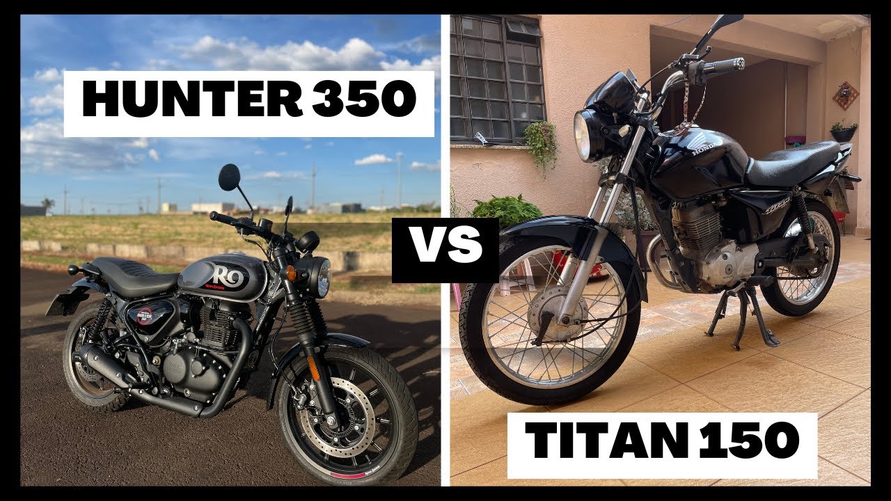 QUAL ESCOLHER HUNTER 350 OU TITAN 160? | MINHA OPINIÃO DEPOIS DE 1.000KM