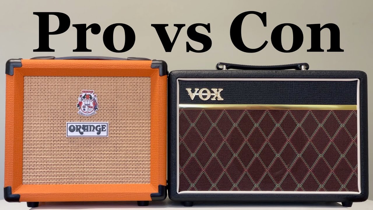 Vox Pathfinder 10 против Orange Crush 12: ДЕМО и ОБЗОР