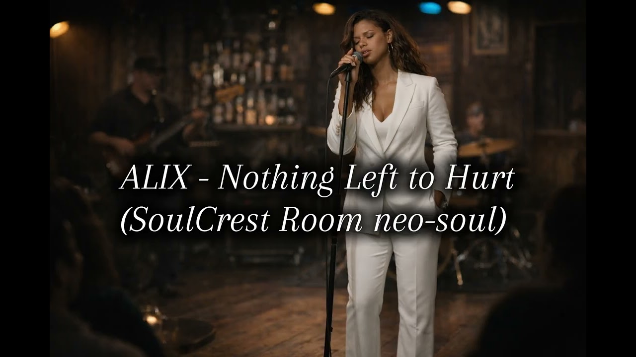 ALIX – Nothing Left to Hurt | Живое выступление в стиле нео-соул (SoulCrestRoom)