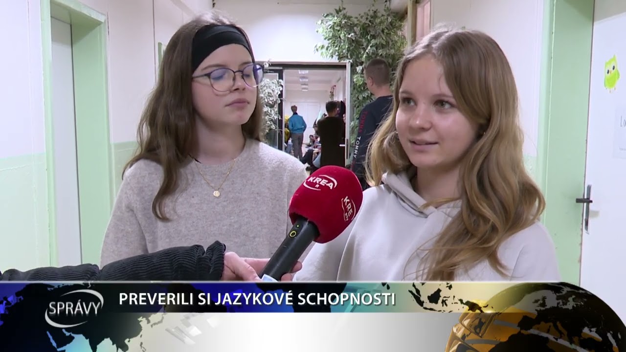 PREVERILI SI JAZYKOVÉ SCHOPNOSTI