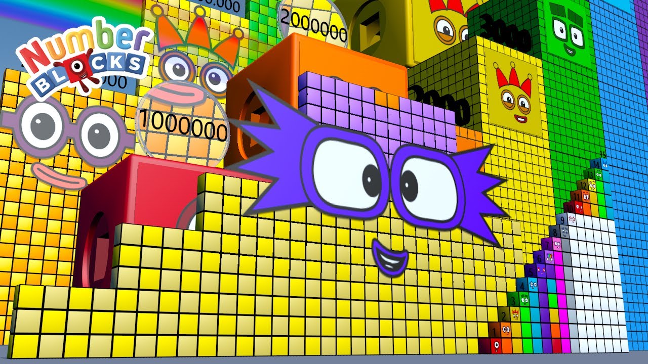 Numberblocks Step Squad 372 vs 15,000 vs 500,000,000 Million | Learn Big Number Patterns!