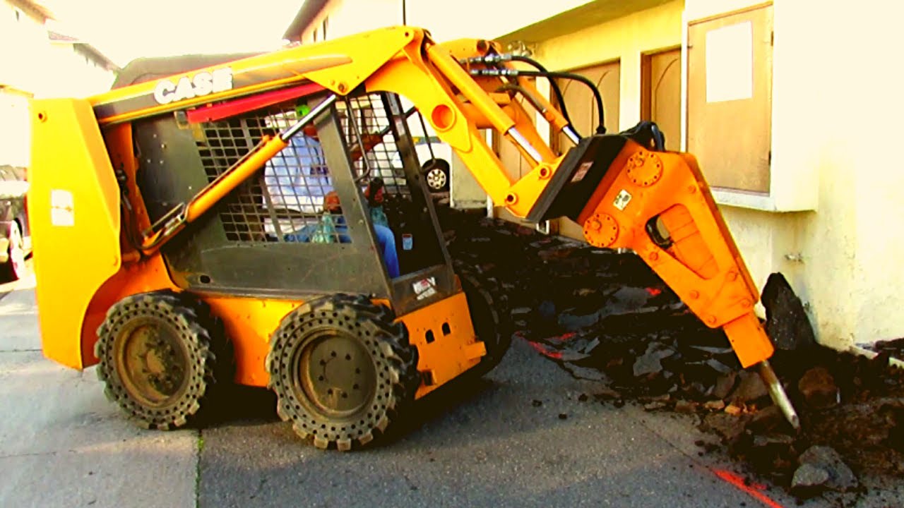 Demo w/ Skid-Steer & BTI Breaker. The Best in the West! California