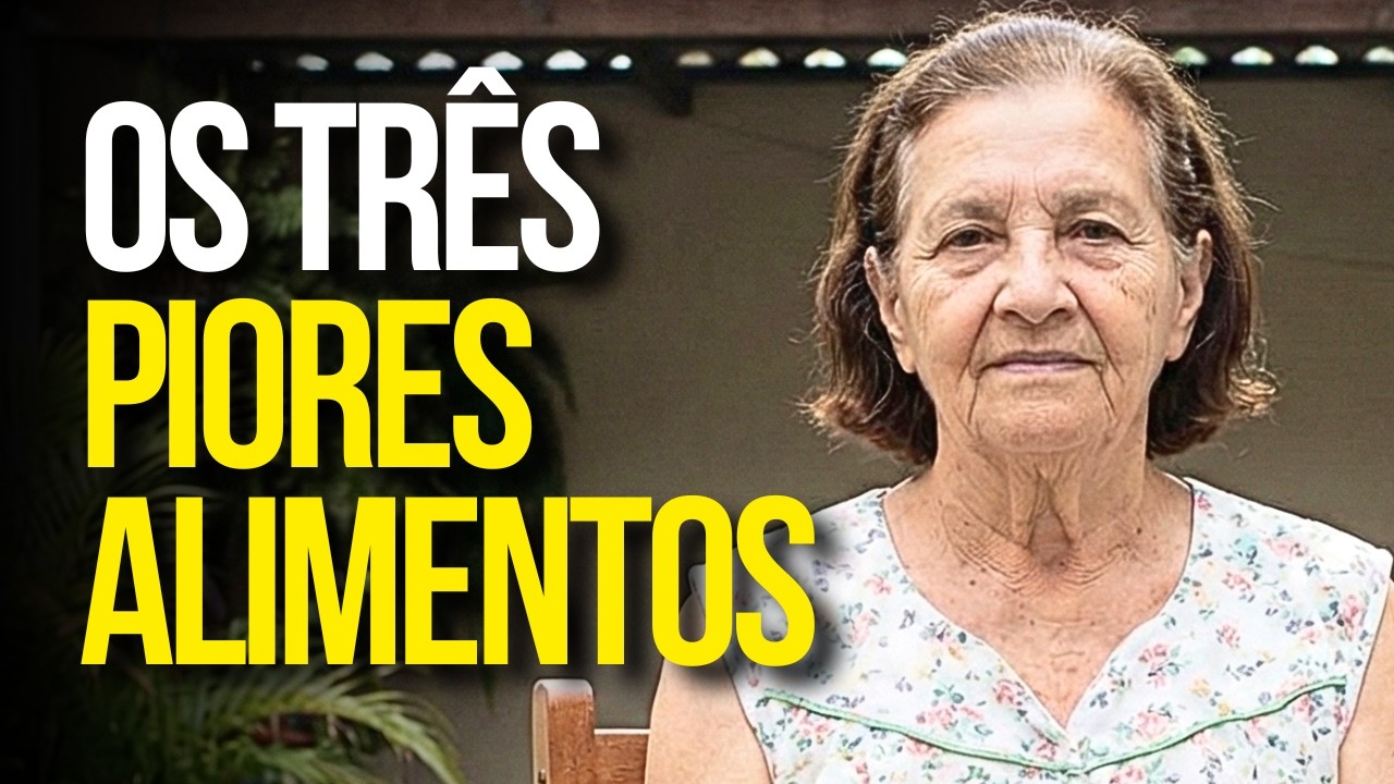 Tenho 101... Nunca Toco Nestes 3 Alimentos (O Veneno Da Velhice)