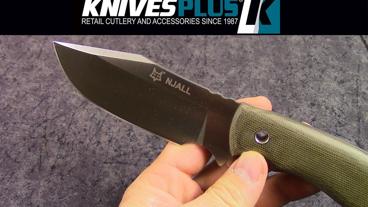 Fox Knives Njall FX-511 Knife Voxnaes Design "Walk-Around" - Knives Plus