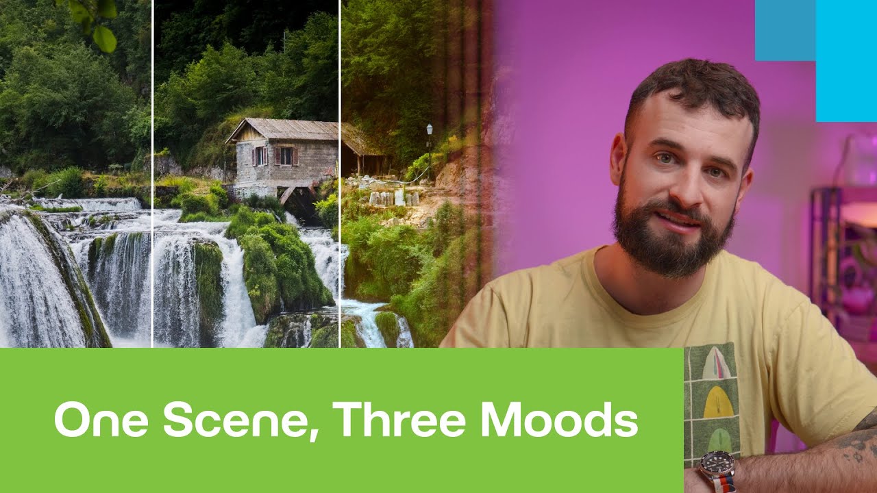 One Photo, Three Editing Styles