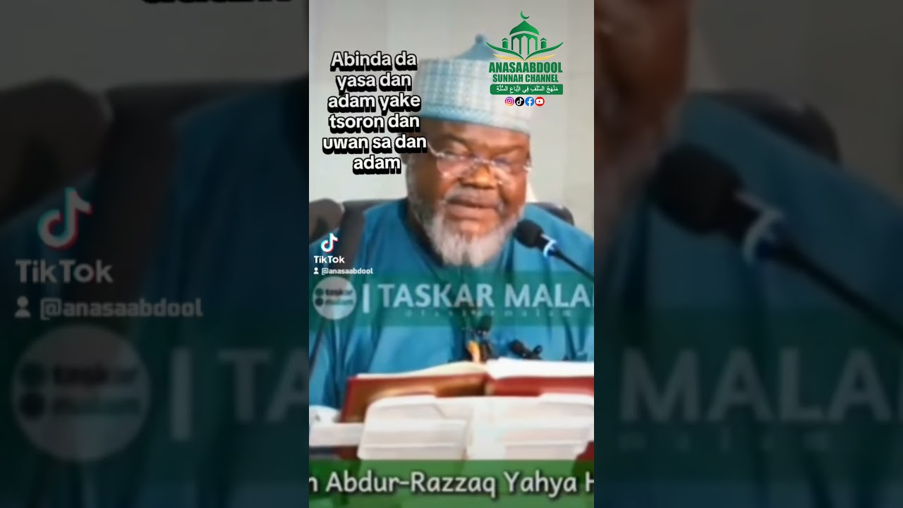 Sheikh Abdurrazaƙ yahaya Hayfan hafizahullah