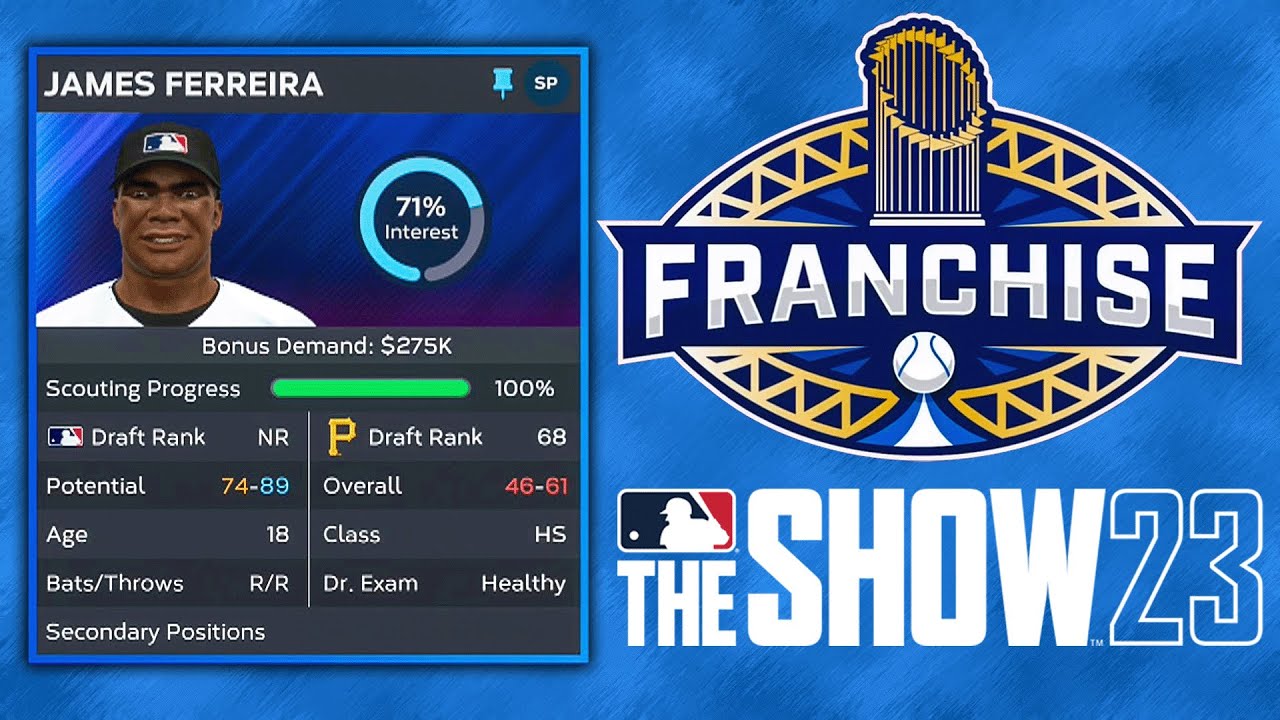 NEW Player Scouting & Drafting in MLB The Show 23 Franchise Mode