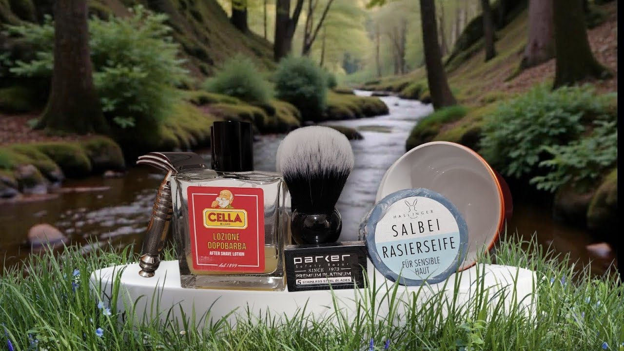 Provo per la prima volta il sapone Haslinger con un buon rasoio per chi inizia, Yintal Liveben 