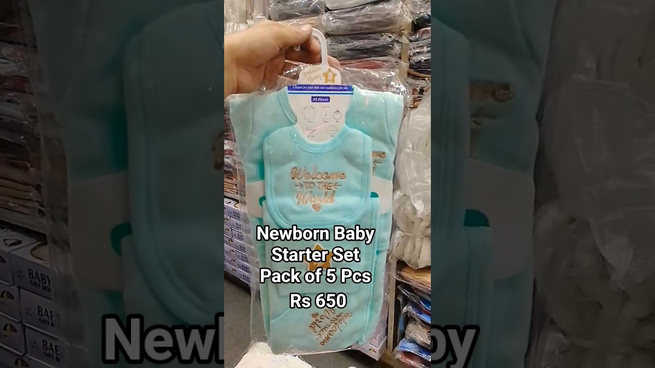 Newborn Baby Starter Set|Newborn Baby Garments Wholesale Market in Lahore 🛍️🛒💯