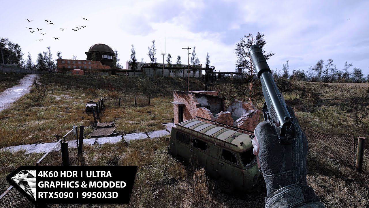 Professional Radiation Enthusiast Has a Normal Day.. | Ultra Modded Stalker 2 RTX 5090 | [4K60 UHD]