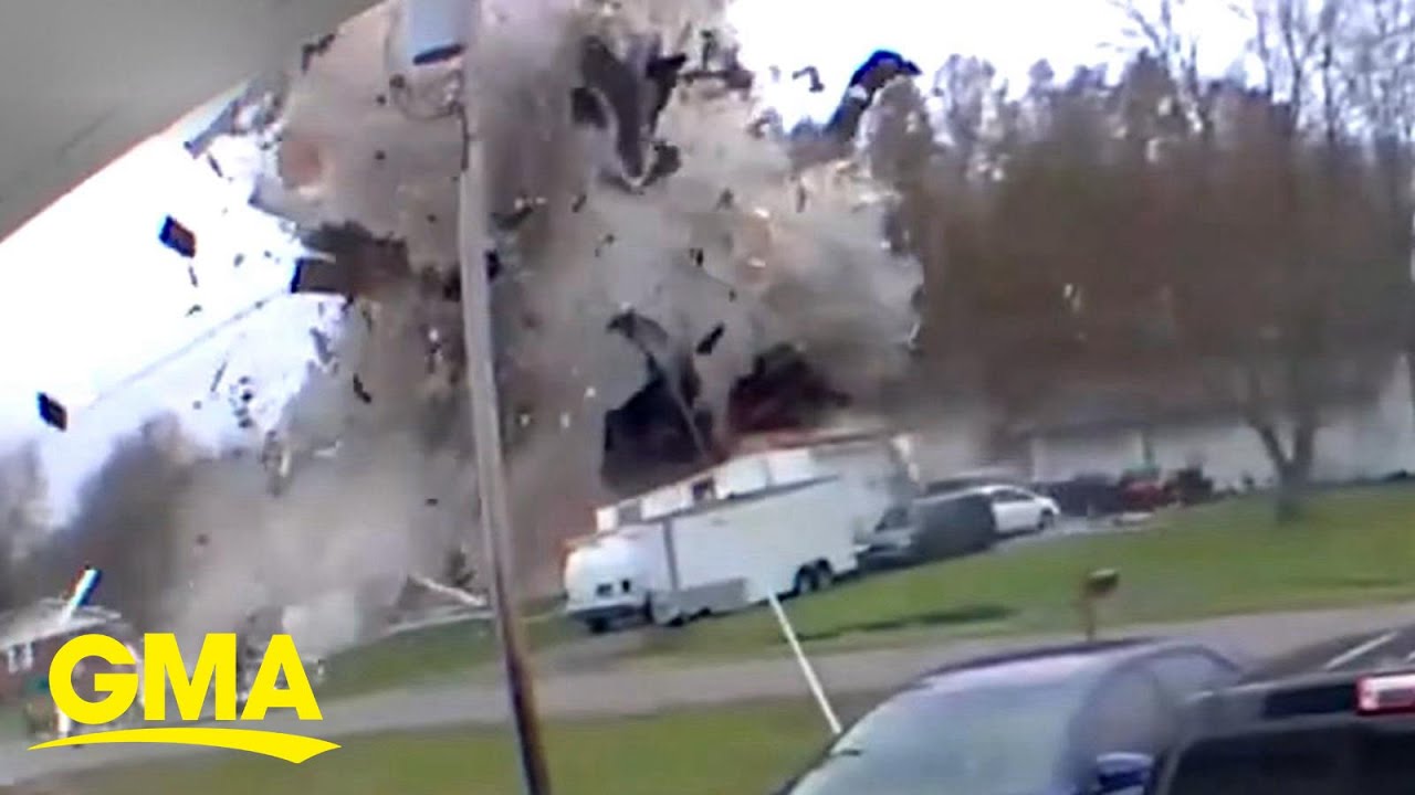 Eyewitnesses speak out after deadly home explosion caught on camera