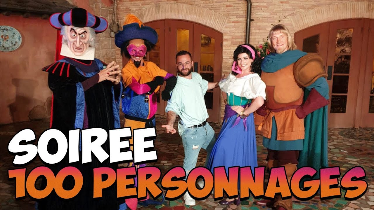 SOIRÉE 100 PERSONNAGES à DISNEYLAND PARIS