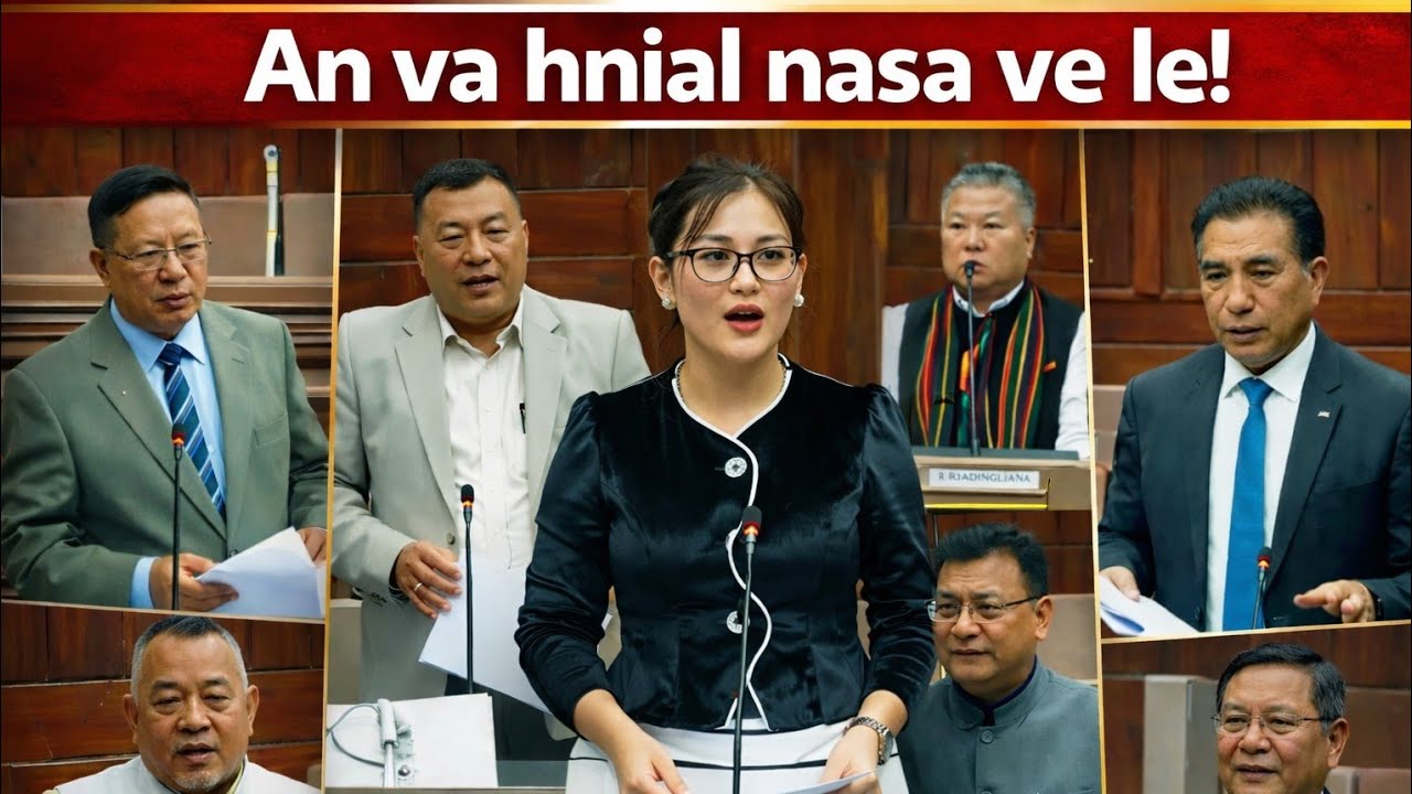 CM Pu Duha Bill put luh an hnial nasa! Mizoram Assembly Session inhnialna ngaihnawm