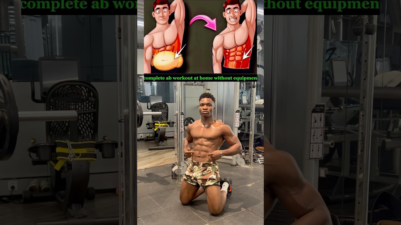 At Home Shredded Workout!!😤🔥 #homefitness #athomeworkout #abs #gymtok #sixpack #foryou