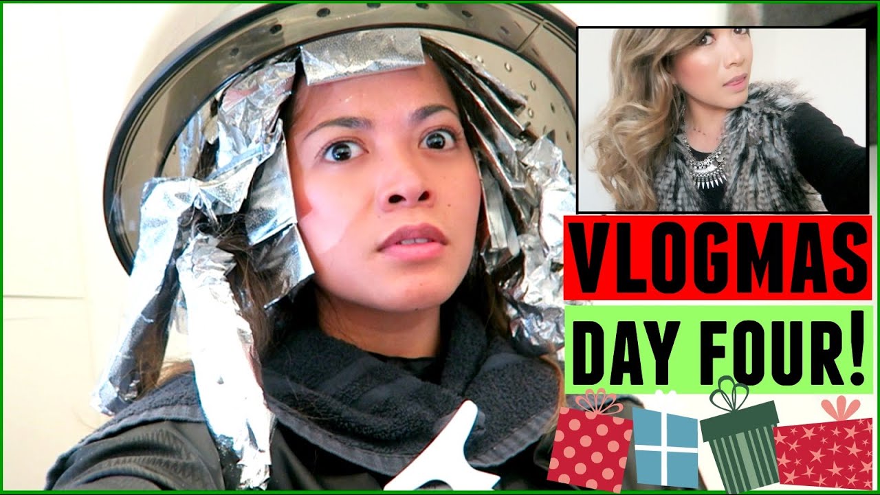 I'M BLONDE AGAIN! Vlogmas 4, 2015