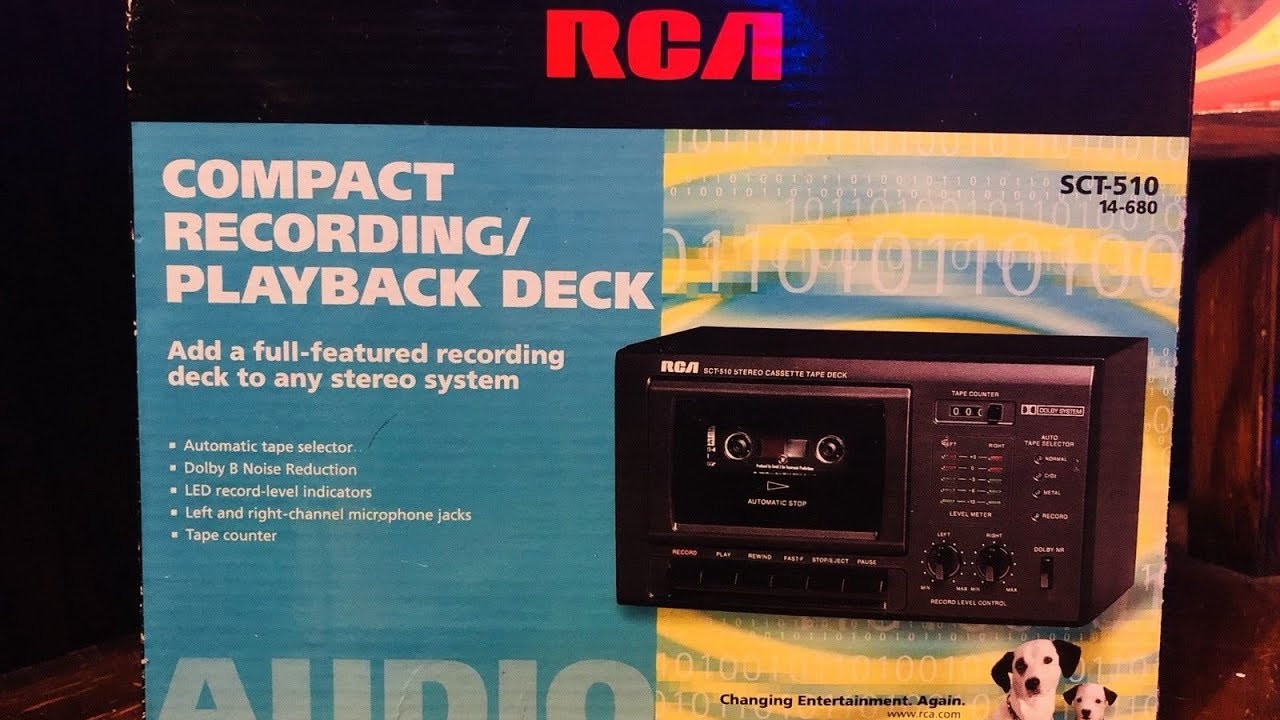 RCA SCT-510 - The Add-A-Cassette Deck